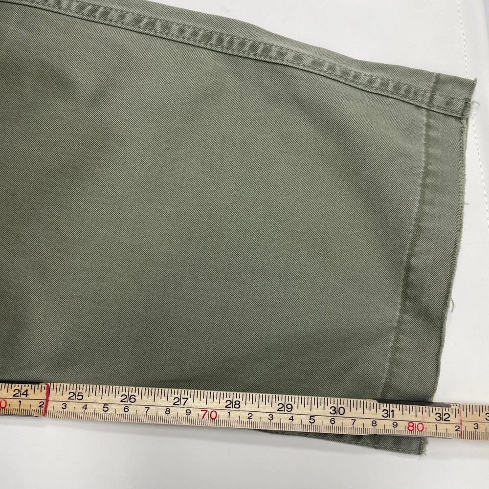 Uniqlo Vintage Regular Fit Chino Pants Men 38x32 Olive Green Preppy Normcore NWT